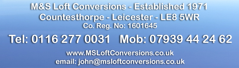 M&S Loft Conversions contact details